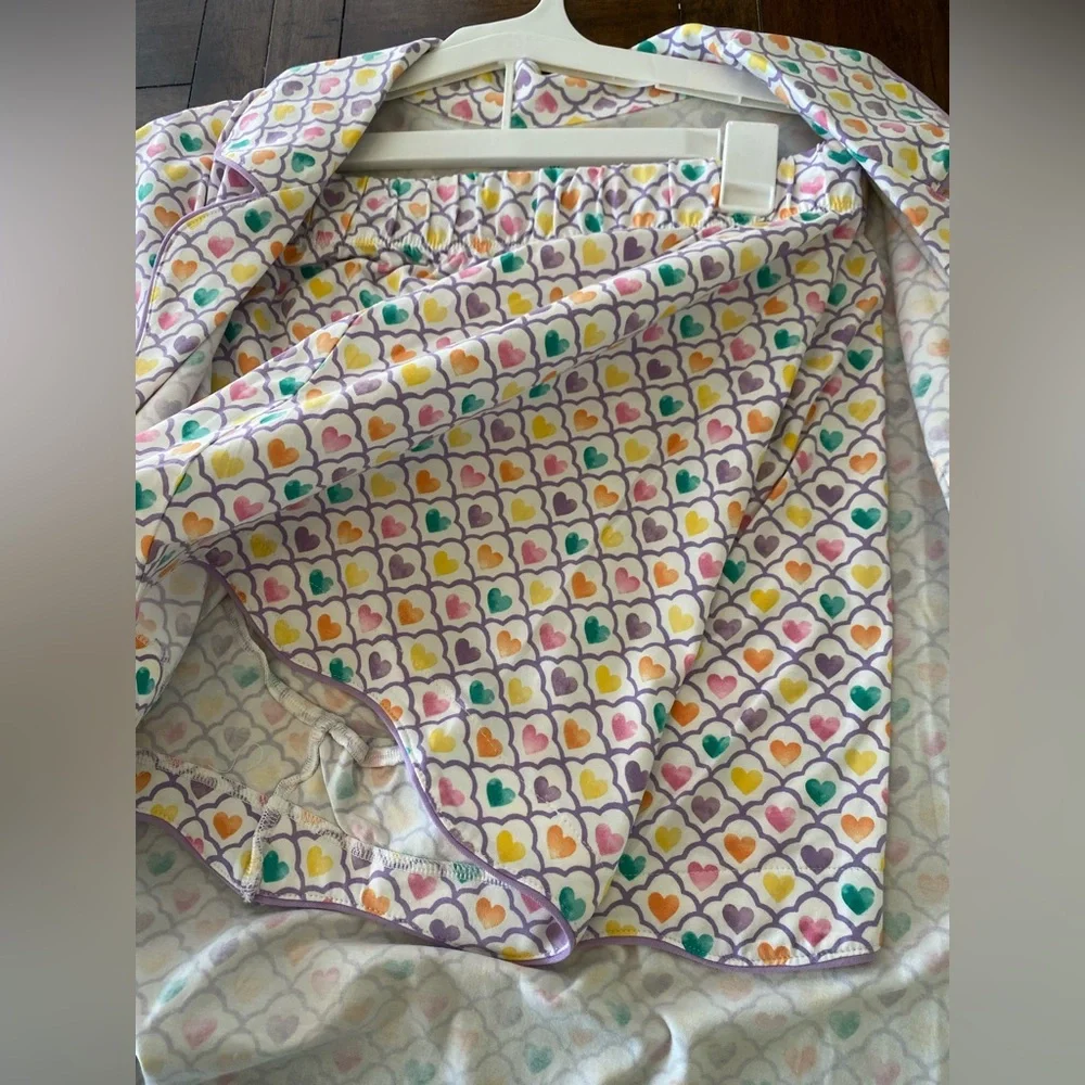 Roller Rabbit Heart Print Pjs - Picture 4 of 5